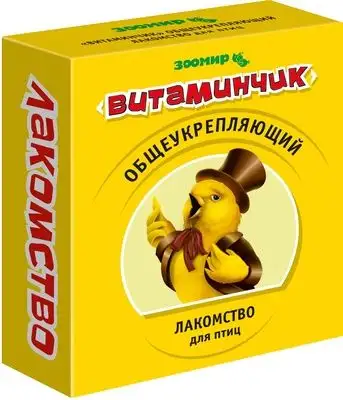 Купить ЗООМИР "Витаминчик" лакомство для птиц общеукрепляющий