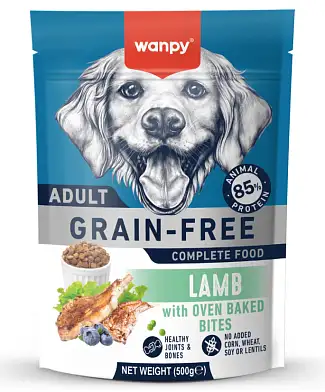 Wanpy Dog сухой корм для взрослых собак с ягнёнком