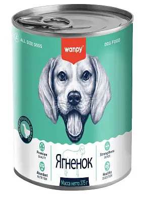 Wanpy Dog Консервы для собак из ягненка