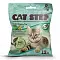 Cat Step Tofu Green Tea наполнитель для кошек комкующийся растительный #3