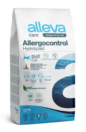 Купить alleva care cat allergocontrol сухой диетический корм для взрослых кошек при аллергии